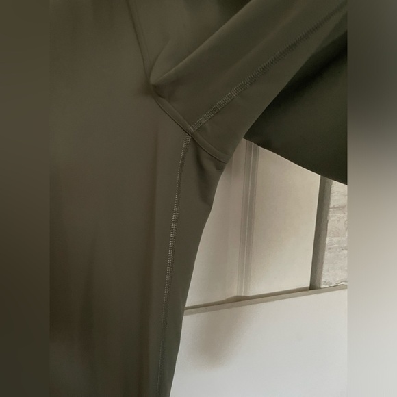 Lululemon Everlux High-Rise Zip-Leg Track Pant Full Length Grey Sage W5FAYS 10 - Picture 7 of 10